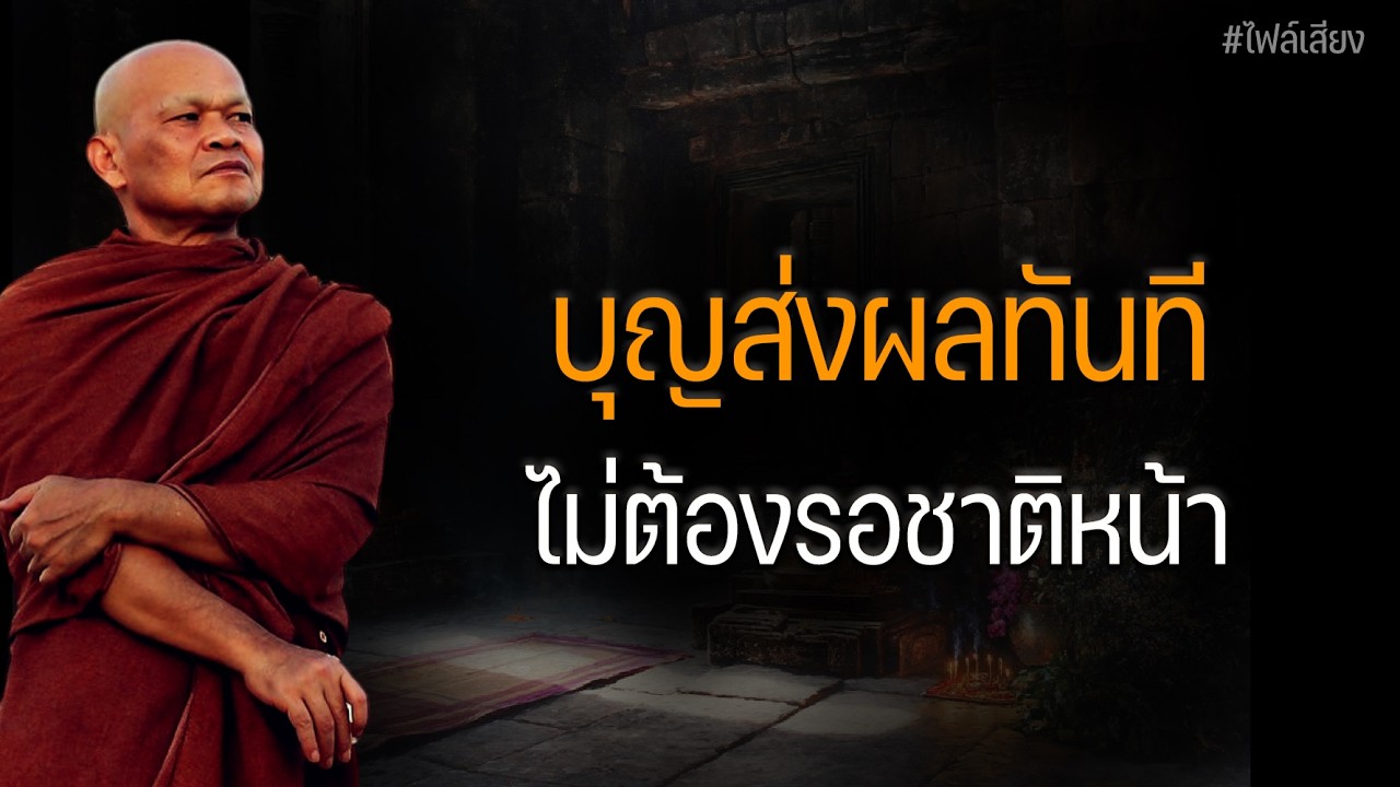 บุญส่งผลทันที ไม่ต้องรอชาติหน้า  #หลวงพ่อมานพ