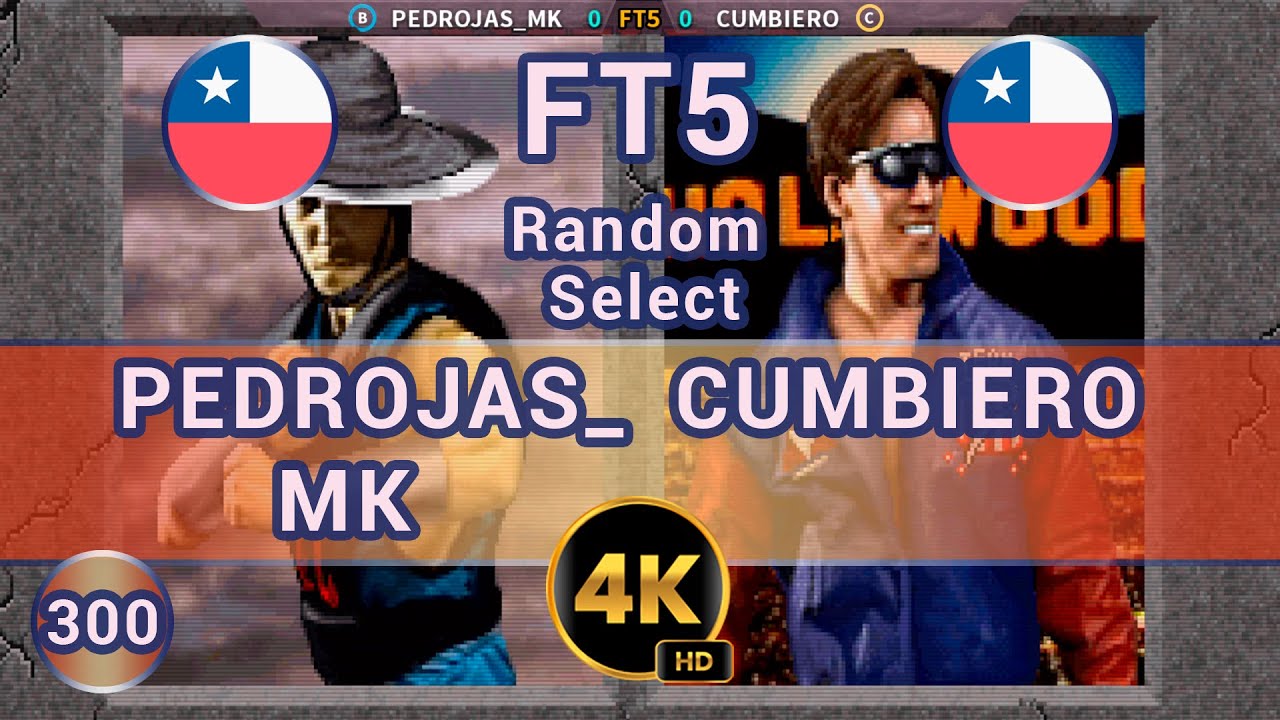 MK2 - 🇨🇱 PEDROJAS_MK vs CUMBIERO 🇨🇱 FT5/4K 60 FPS #mk2 #mortalcombat2 #team99hits #t99h #fightcade