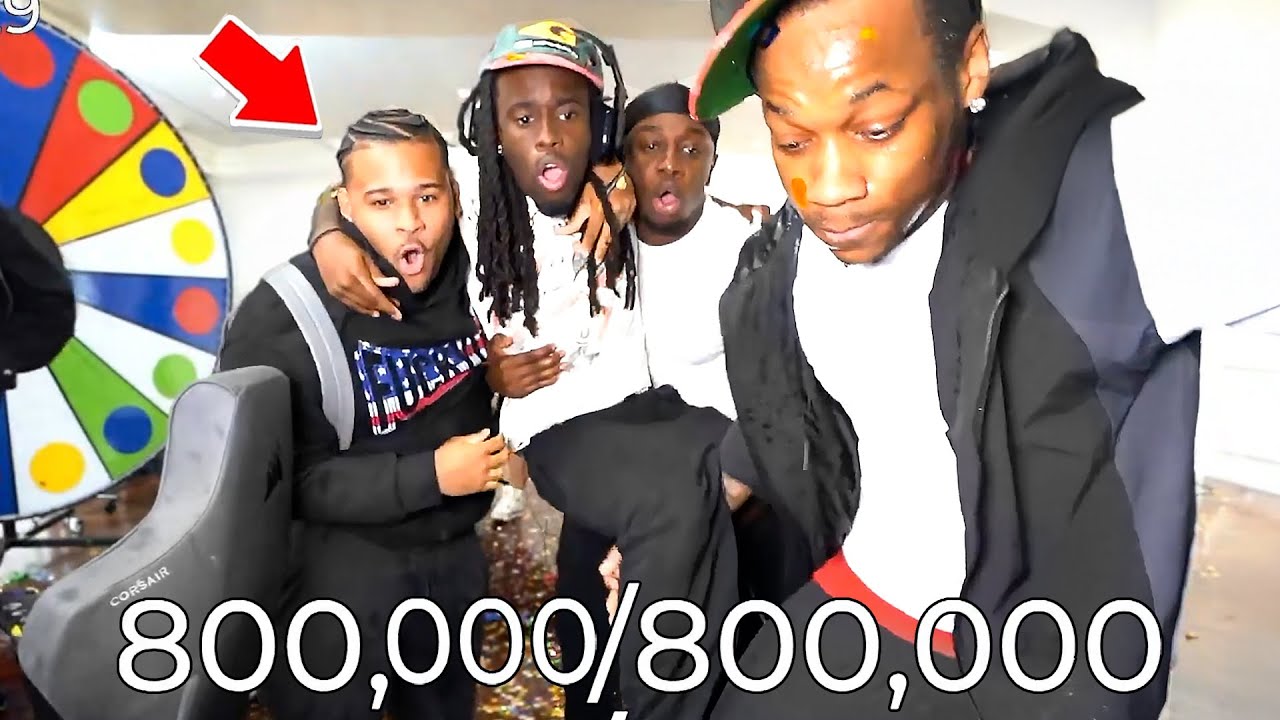 Fanum Surprises Kai for 800k Subs!