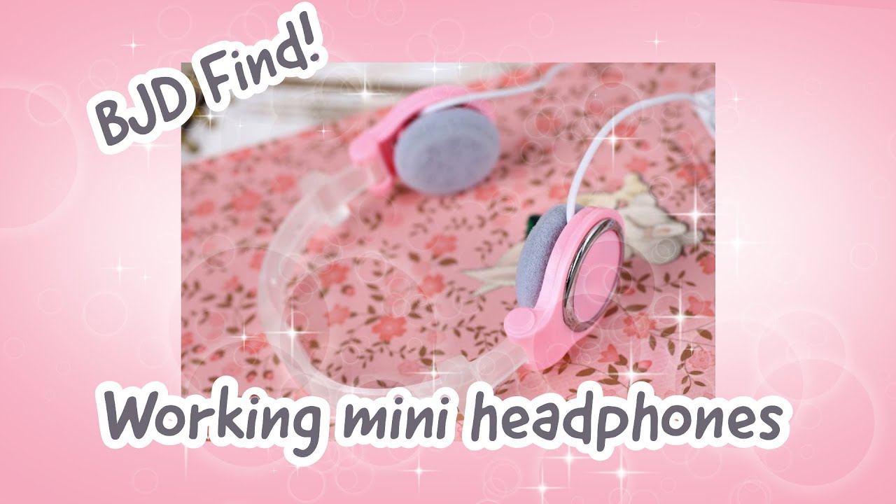 BJD Find | Real working doll headphones?! 10 Years old!