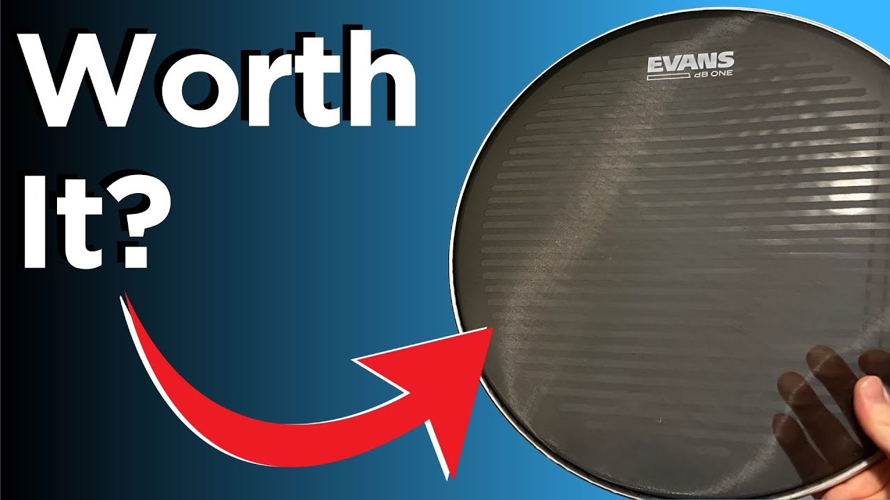 Evans DB One 14in Low Volume Snare Drum Head Review