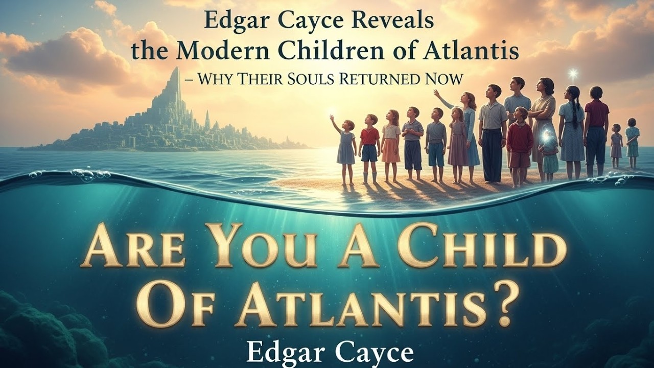 Edgar Cayce Reveals the Modern Children of Atlantis &mdash; Why Their Souls Returned Now