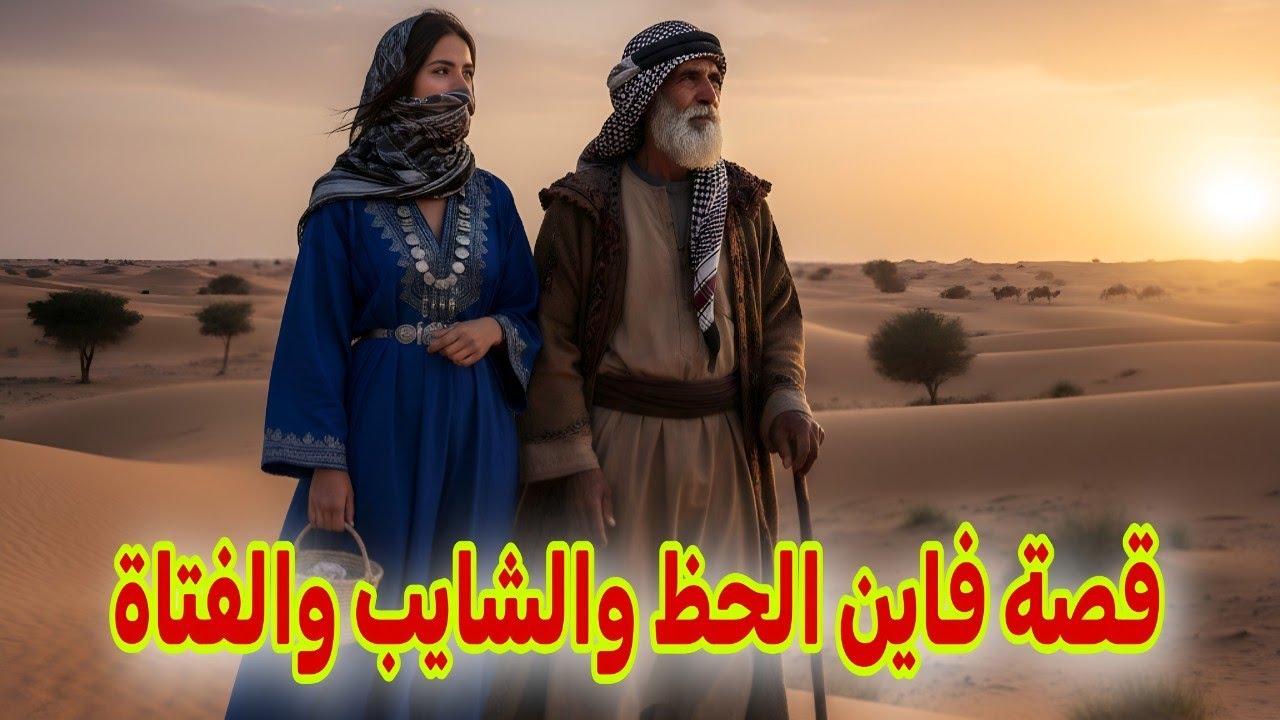 327 قصة فاين الحظ والشايب والفتاة