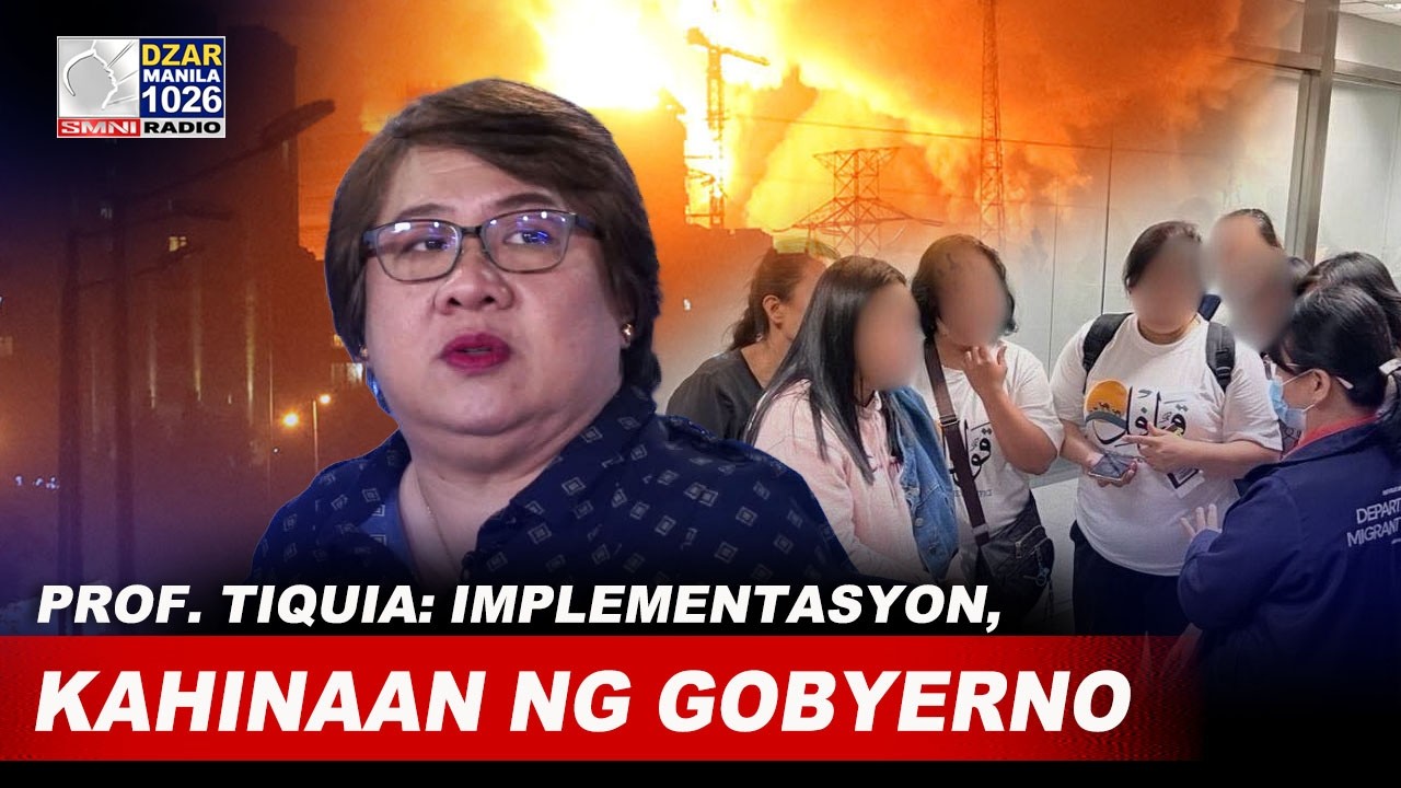 Gobyerno, mahina sa IMPLEMENTASYON kahit maganda ang solusyon — Prof. Tiquia