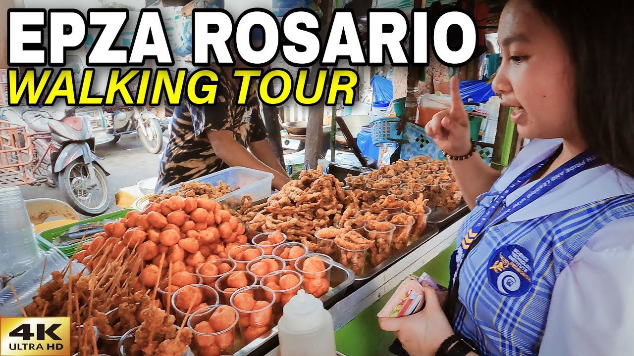 Street Walking in EPZA Rosario Cavite Philippines [4K]