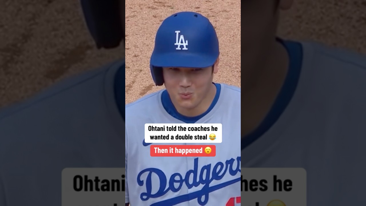 Ohtani&rsquo;s reaction when it worked 😂😂