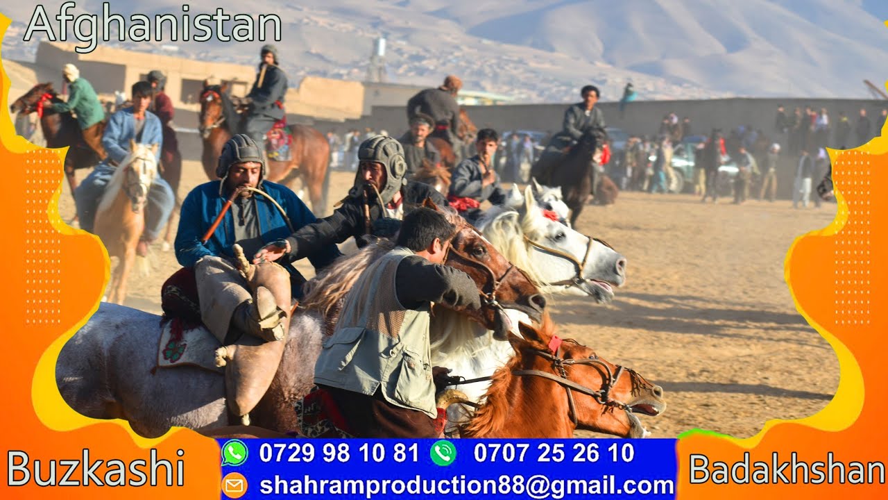 [7]بزکشی بین پهلوانان ولایت مختلف در کشم بدخشان/2023 Buzkashi Badakhshan