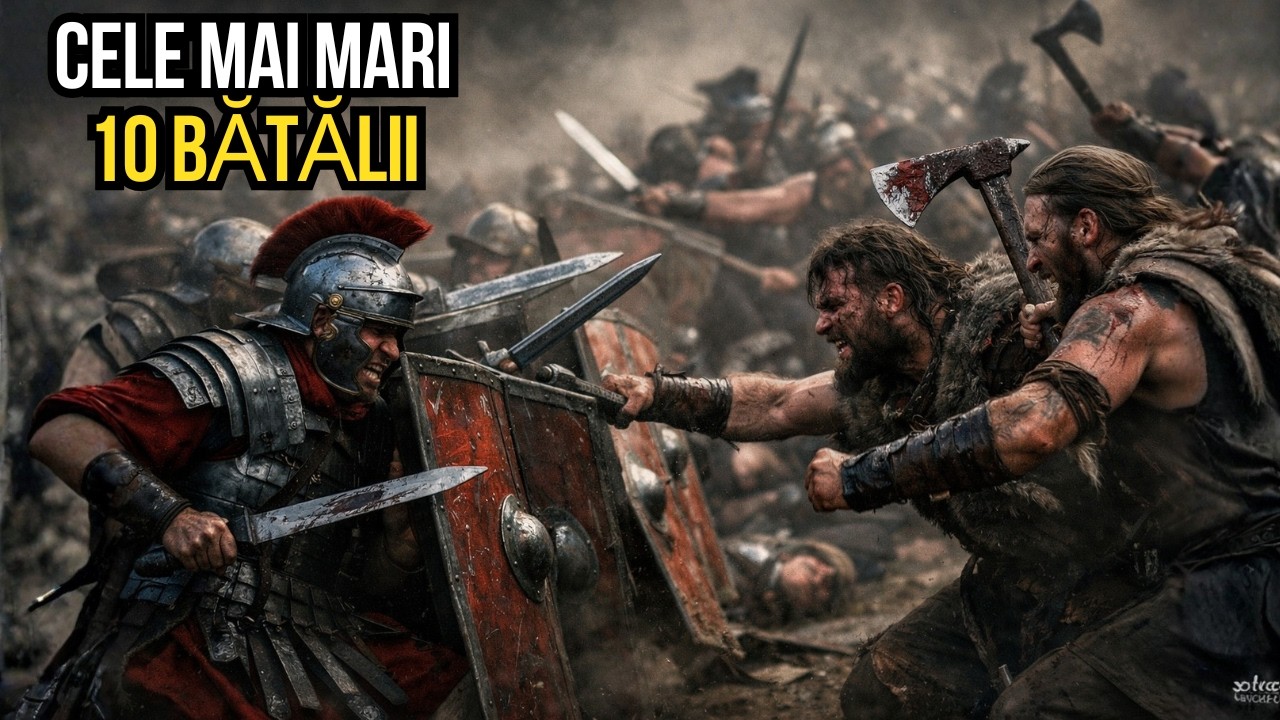 Cele mai mari 10 confruntări militare ale Romei Antice
