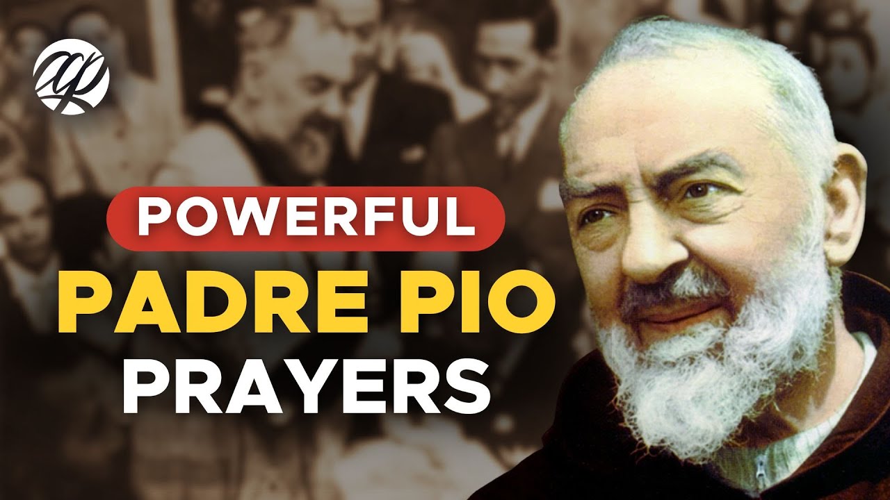 PADRE PIO PRAYERS 🙏 Very Powerful!