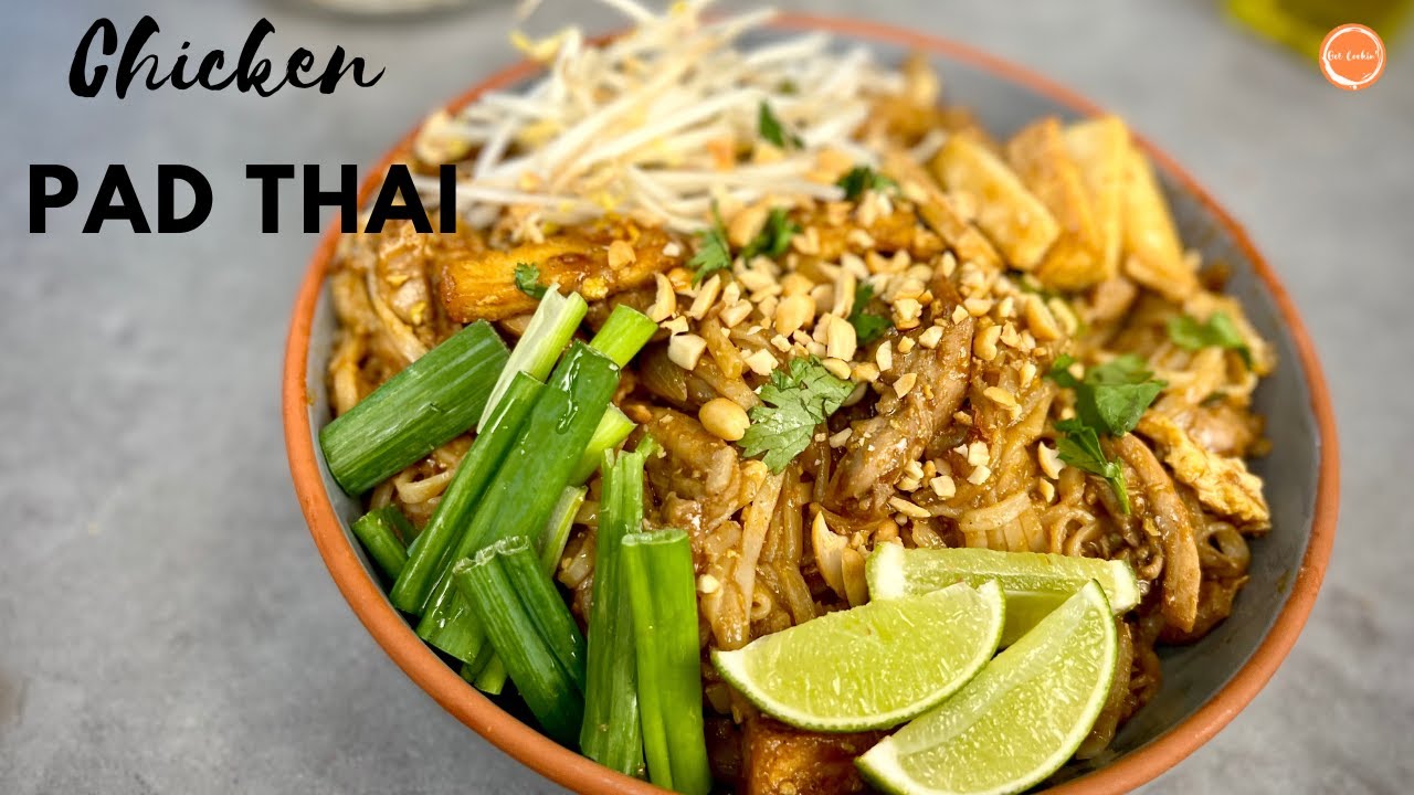 The Easy Way to cook Chicken Pad Thai at Home | Restaurant Style |Get Cookin'