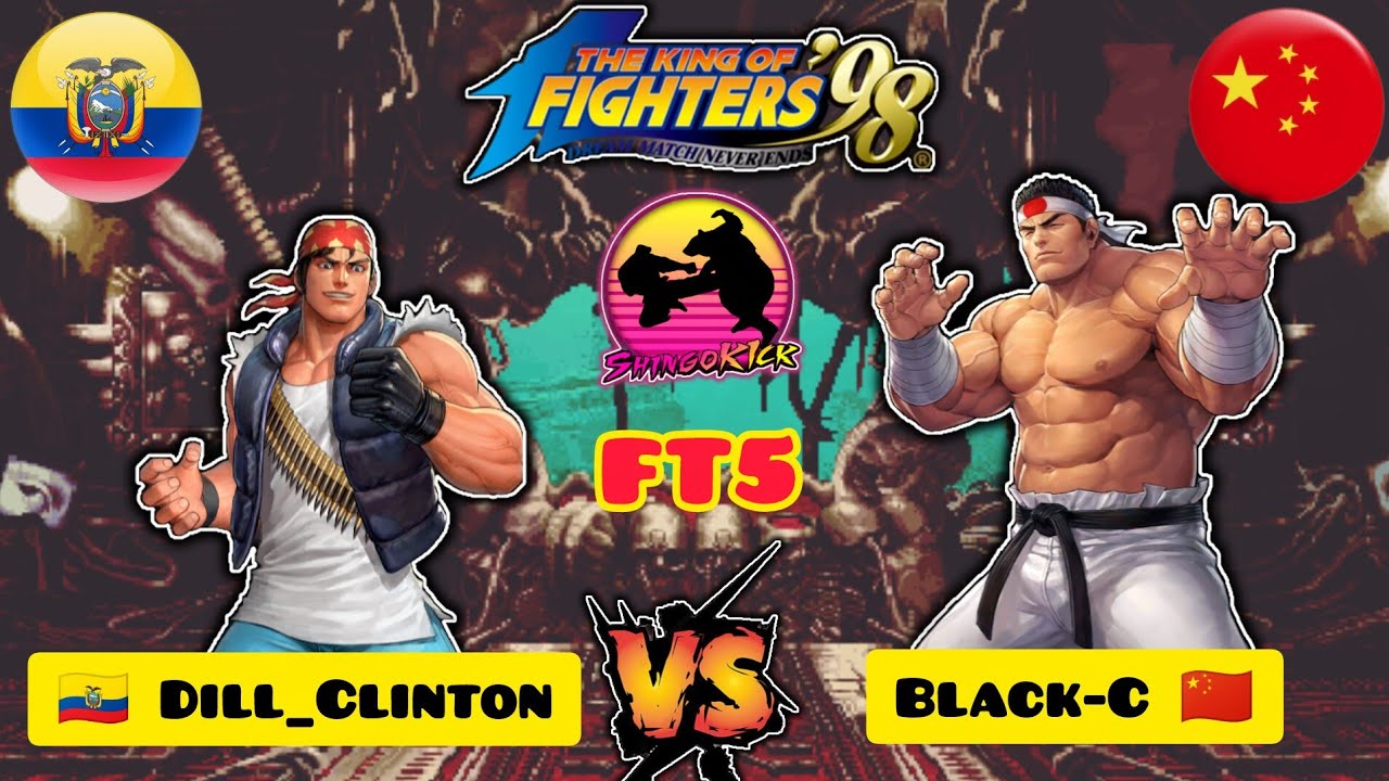 🔥Aparece Ecuatoriano Top 🐅?🔥🇪🇨Dill_Clinton🇪🇨🆚🇨🇳Black-C🇨🇳 FT5 #kof98 