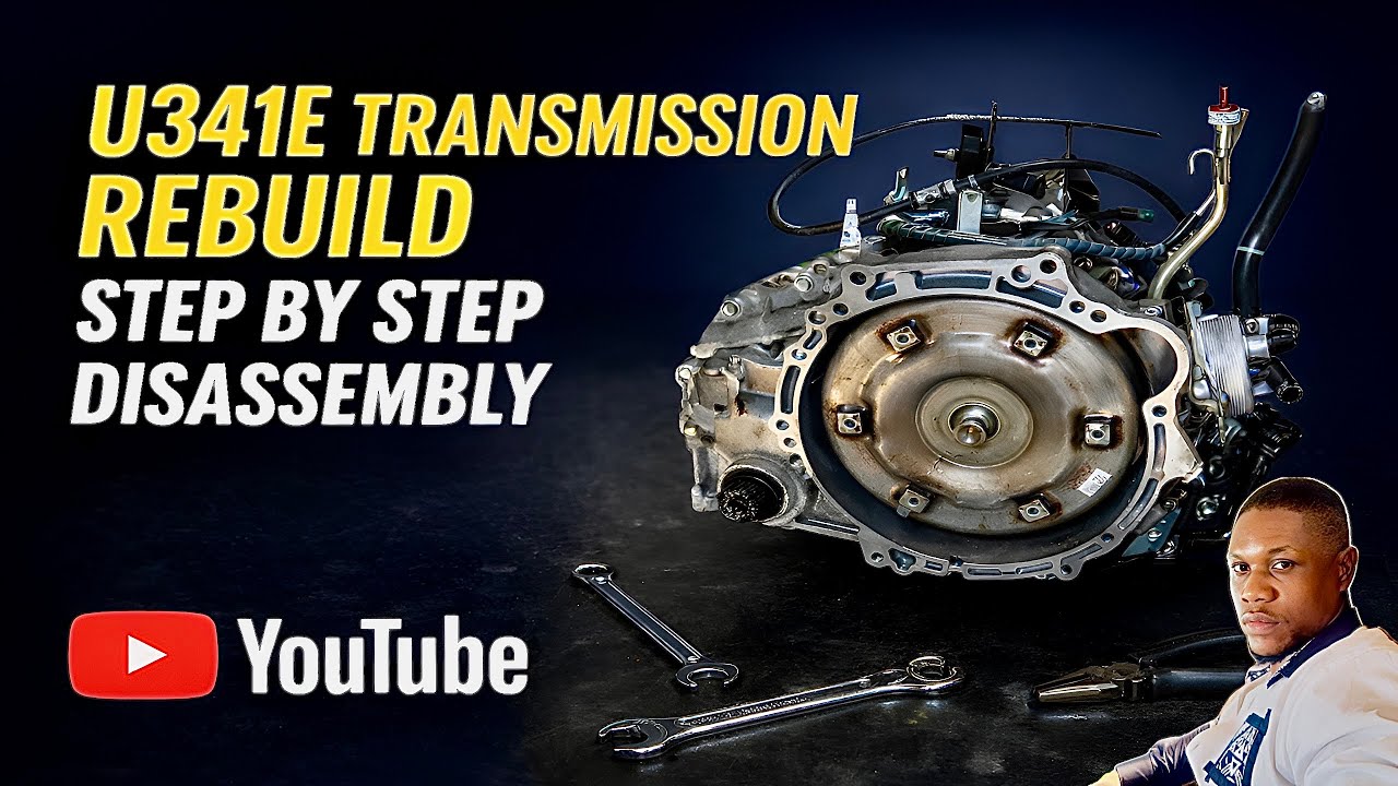 U341E U340E Complete Transmission Rebuild Pt1 | Step-By-Step Toyota/Lexus 9-Pin Gearbox Disassembly