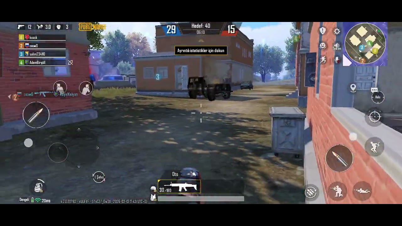  7 KOMBO 16 SKOR #PUBG #PUBGMOBİLE #GAMES #OYUN #GAMEPLAY #GAMEPLAY #ALMANYA 