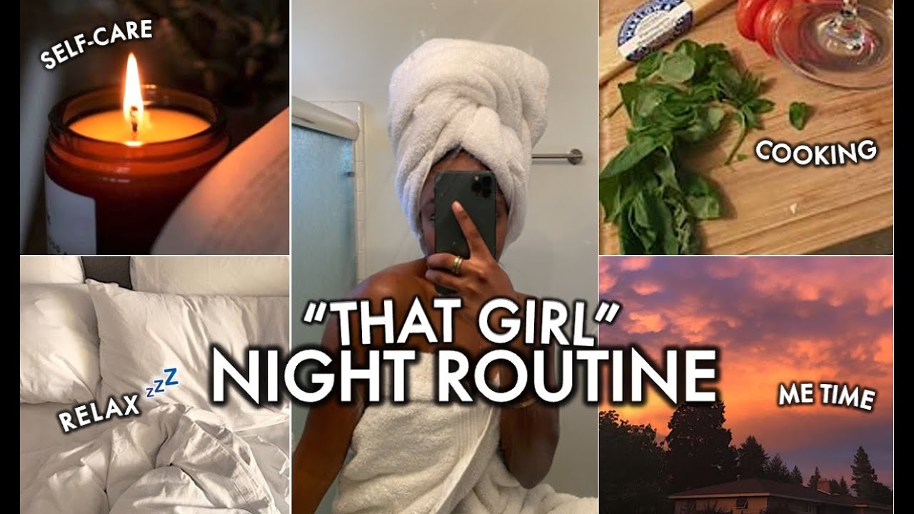 WINTER NIGHT ROUTINE | Self-care, productive and relaxing! 10 realistic habits to become 'THAT GIRL'