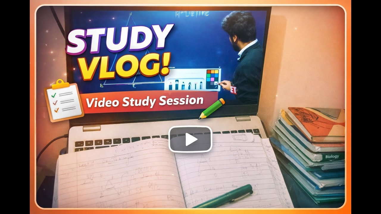 “Trying to Stay Consistent | Daily Study Vlog 📖”
