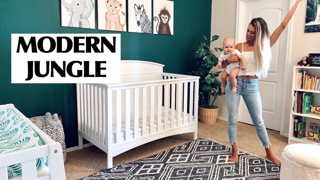BABY BOY NURSERY TOUR:  boho jungle + gender neutral