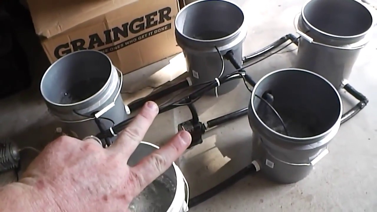 DIY Waterfall RDWC system