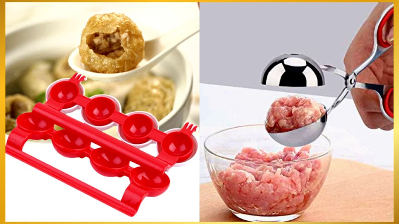 Meatball Scoop Spoon Ball Maker Vs Meatball Mold Tray Maker tool