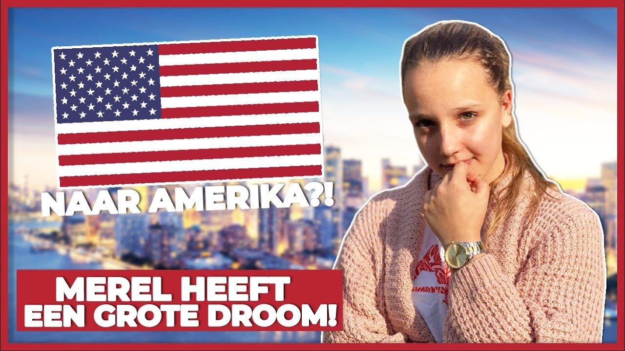 MEREL HEEFT EEN GROTE DROOM!🌟(Amerika)- #753