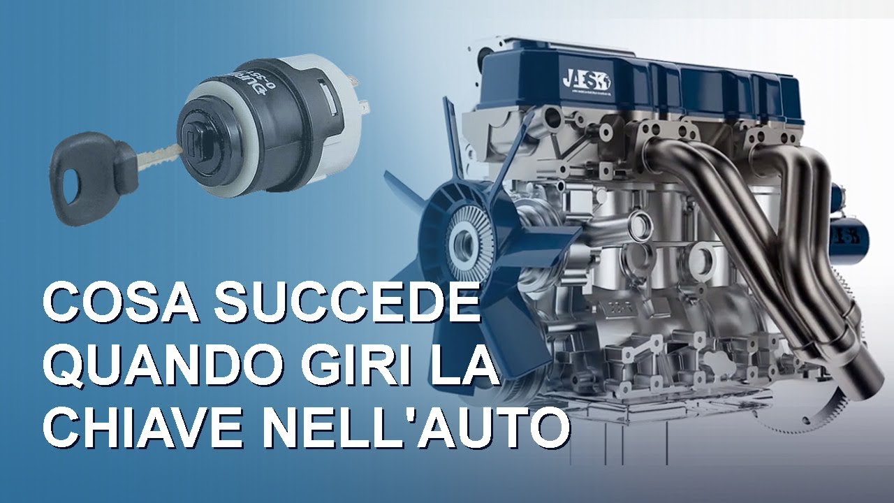 Cosa succede quando girate la chiave nella vostra auto? (AUTO 1° PARTE) Motore a scoppio e a 4 tempi