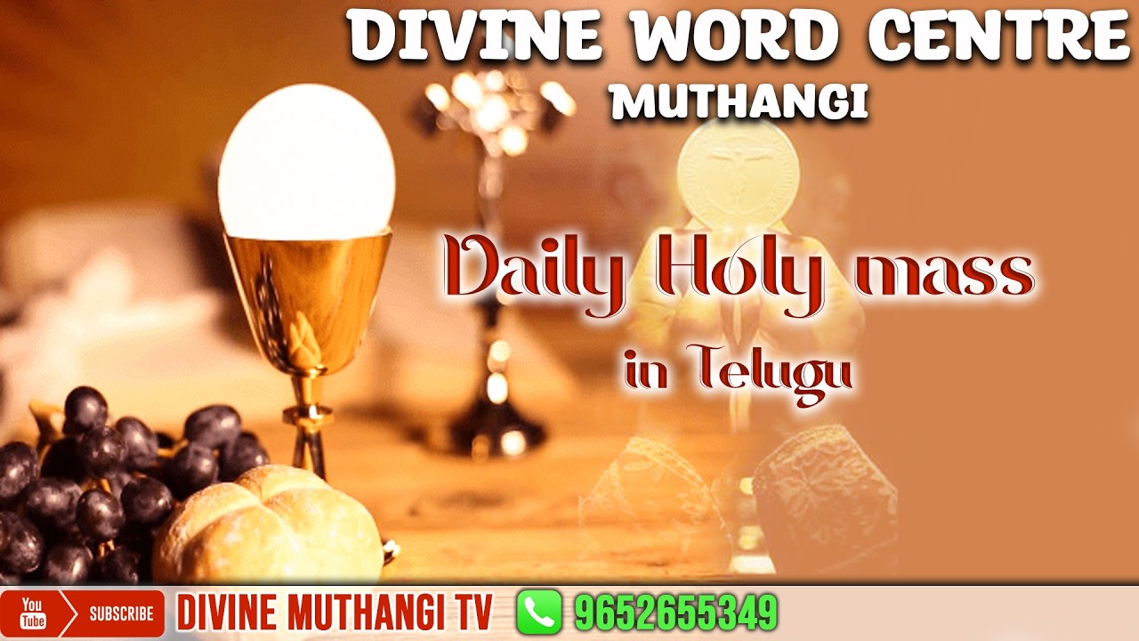 Rev. Fr.Raja sekharSVD | 03-03-2026 | Holy Mass in Telugu | దివ్యవాక్కు కేంద్రం, ముత్తంగి |.mov