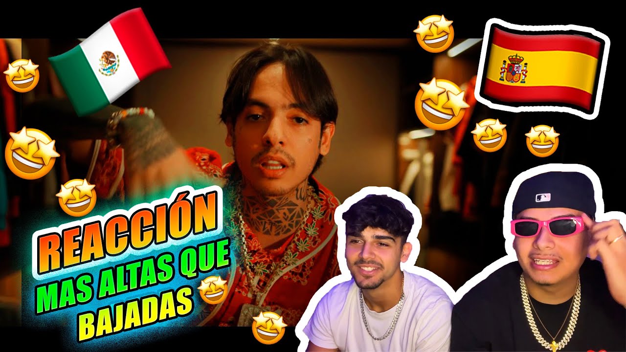 Españoles🇪🇸 reaccionan a MÁS ALTAS QUE BAJADAS 🇲🇽 | Natanael Cano🔝
