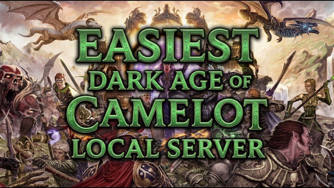 Самый простой гайд по запуску локального сервера Dark Age of Camelot