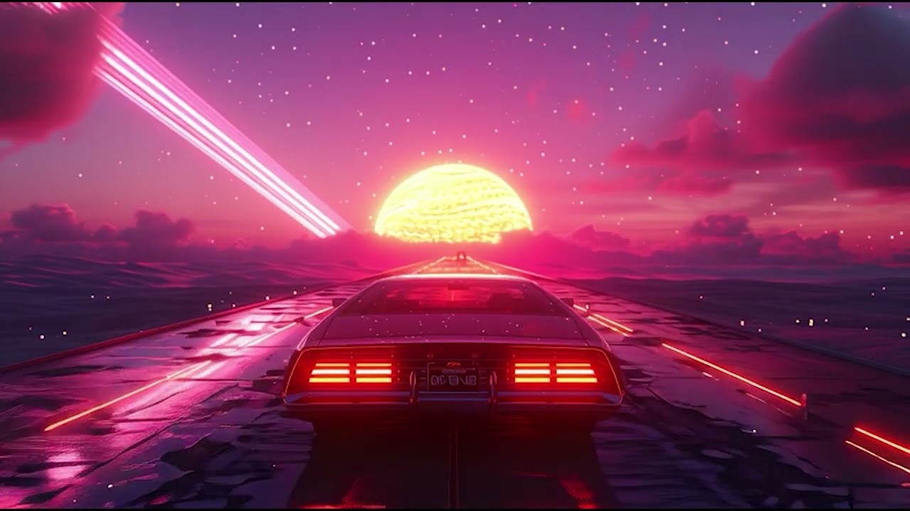 Neon Desert Drive – Cinematic Synthwave Mix
