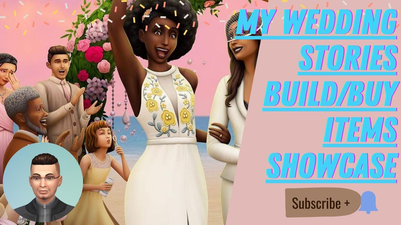 My Wedding Stories: Build Buy and Debug Items Showcase