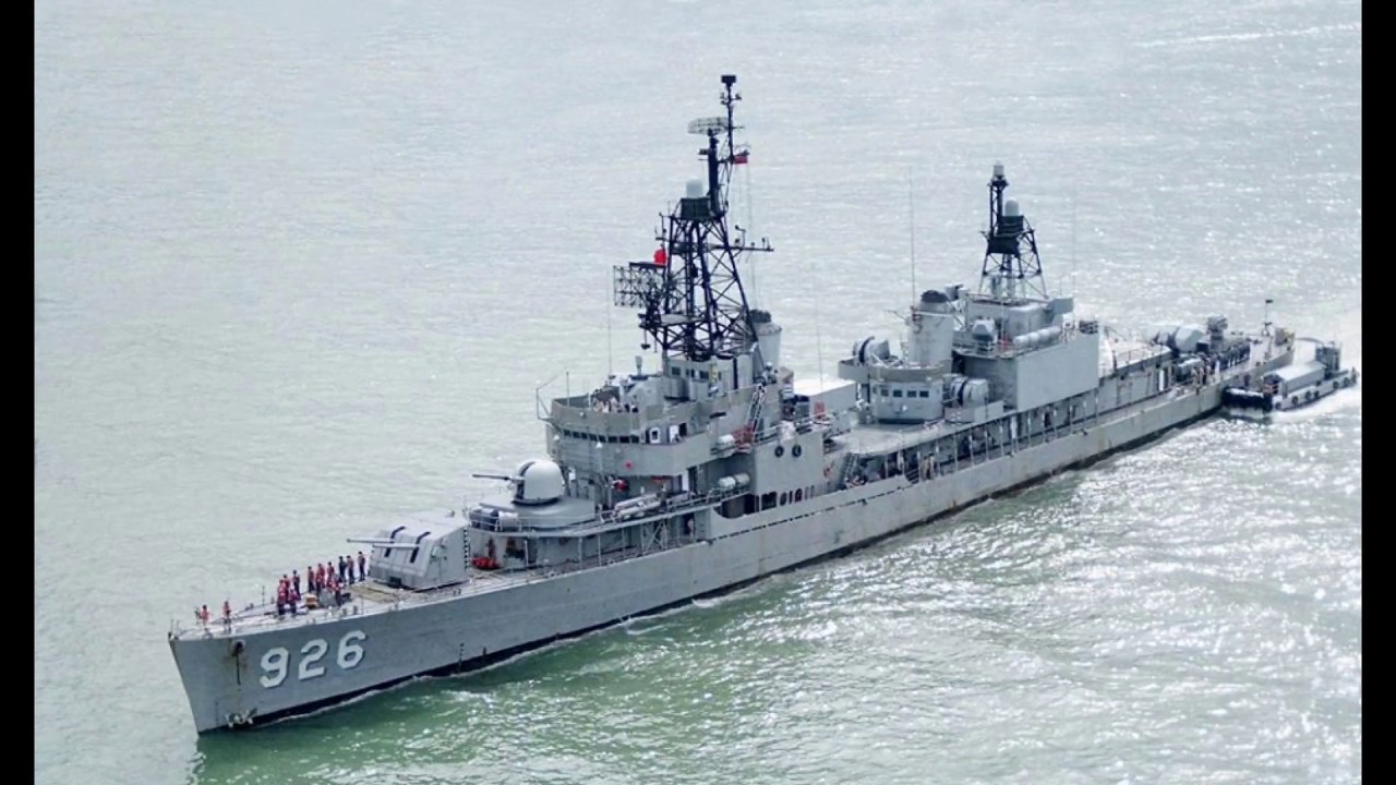 ROC Navy Destroyer  2 中華民國海軍陽字號驅逐艦剪輯 2