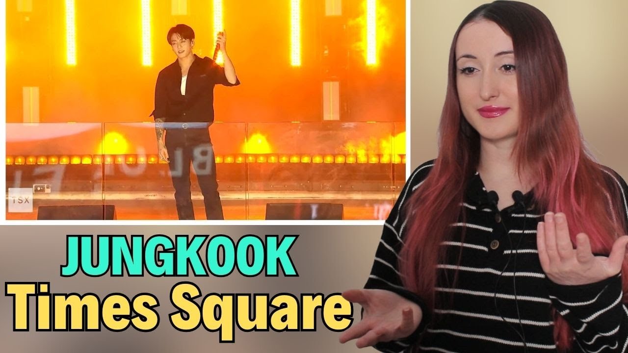 Jung Kook Live at TSX, Times Square Golden Performans Tepki | KPOP TEPKİ | KPOP REACTION - BTS