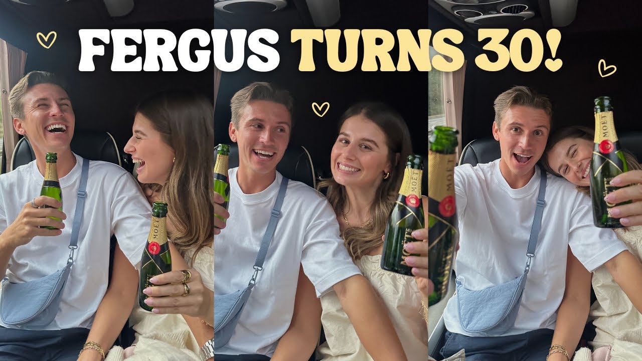 FERGUS TURNS 30 & we're going on HOLIDAAAYYYY!!! | VLOGUST DAY 30