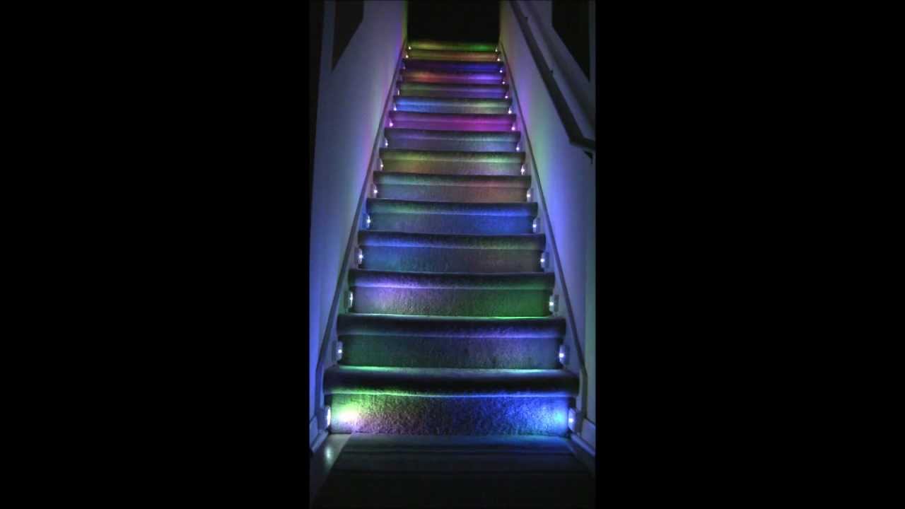 Stairs RGB LED Illumination project