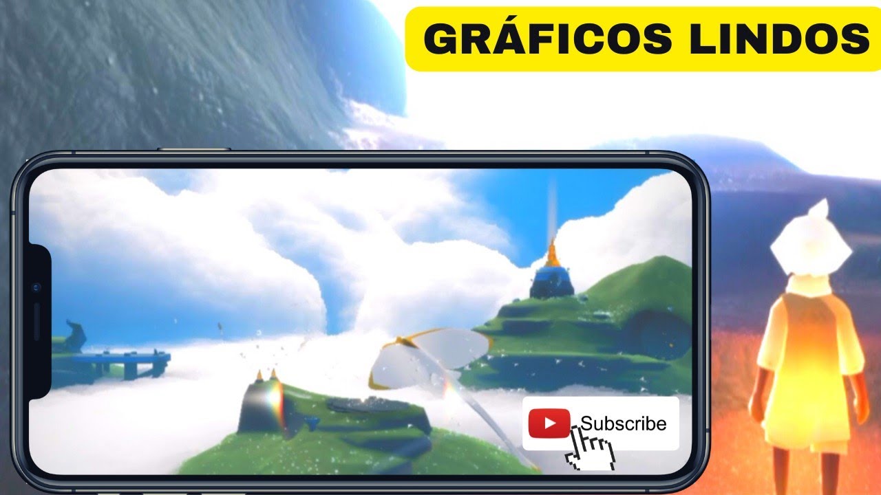 O MELHOR JOGO PARA ANDROID COM GR&Aacute;FICOS LINDOS: SKY FILHOS DA LUZ