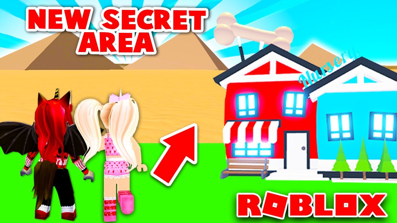 New SECRET Desert Area Build Challenge With My Best Friend In Adopt Me! (Roblox)