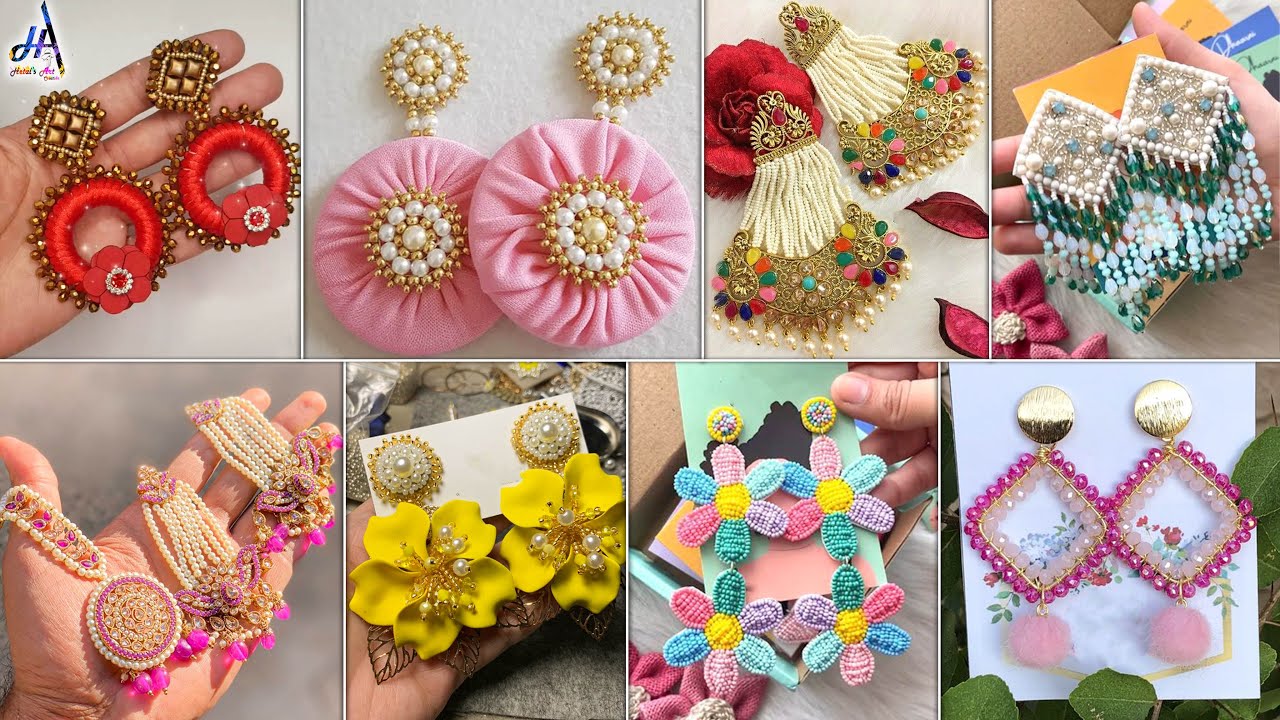 Hot Traditional.. Royal DIY Earrings - On Party Were & Wedding Wear Outfits