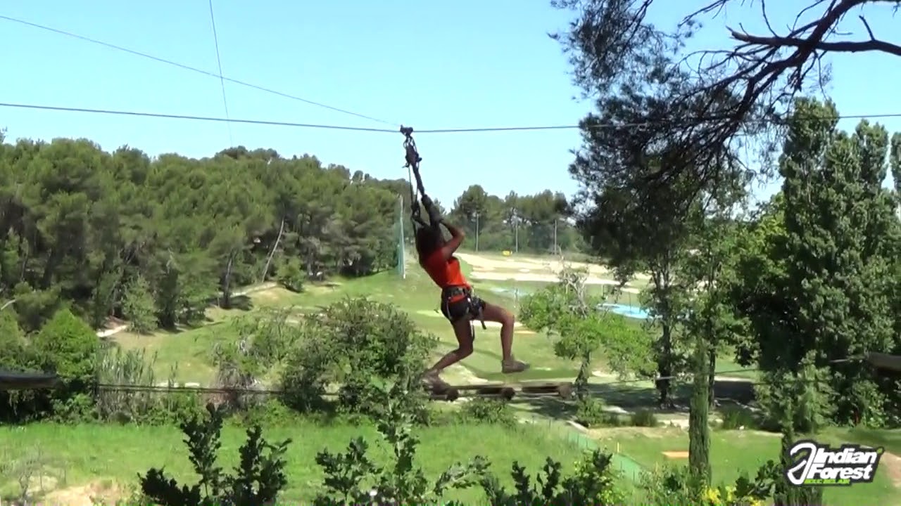 Piste noir -sensation-&eacute;quilibre-force INDIAN FOREST BOUC BEL AIR