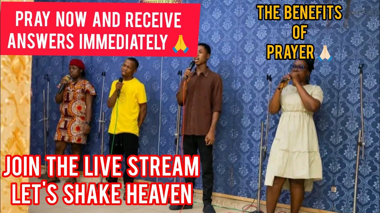 Pray Now And Receive Answers Immediately.🙏 As we pray chains will broke and Doors will open join now