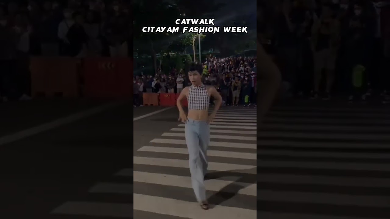 catwalk Citayam fashion week 🔥🔥