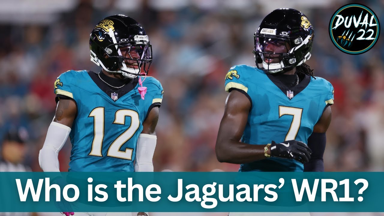 Who's the #1 wide receiver for the Jacksonville Jaguars -- Brian Thomas Jr. or Travis Hunter?