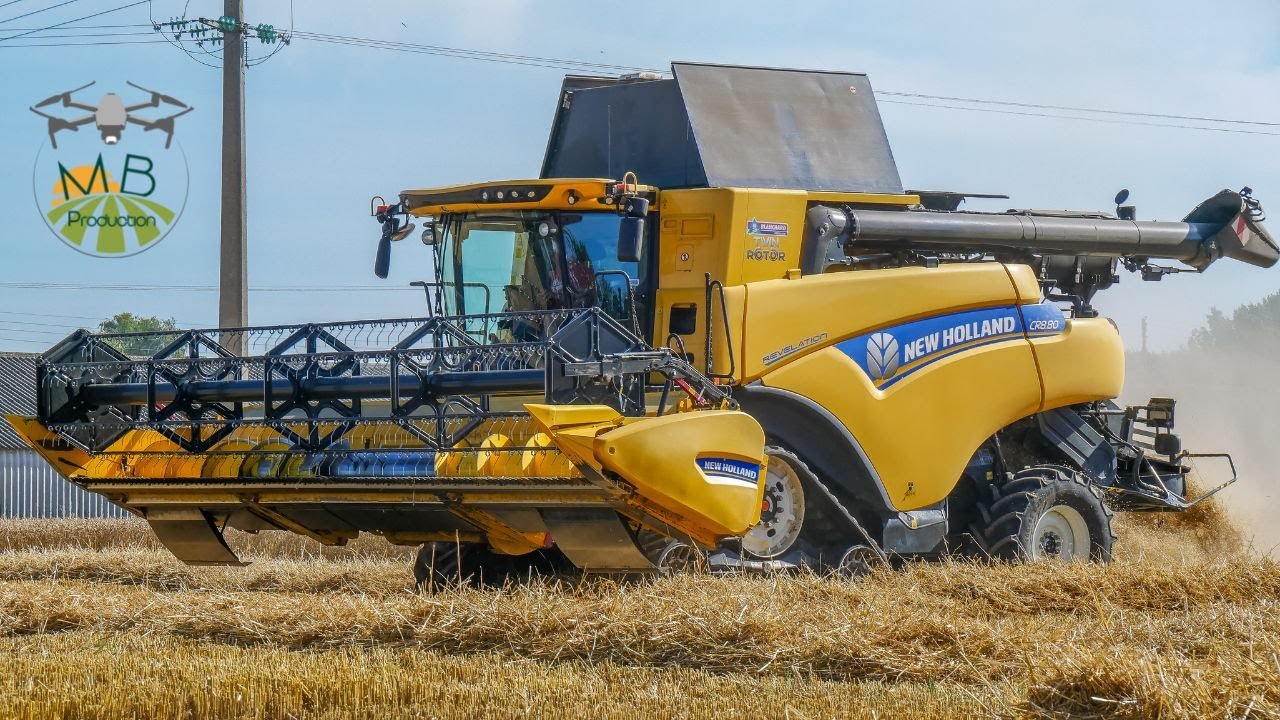 🇫🇷 MOISSON DE BLÉ 🌾 CR8.80 🟡🔵CR9080 / ETA TRANCHEVENT