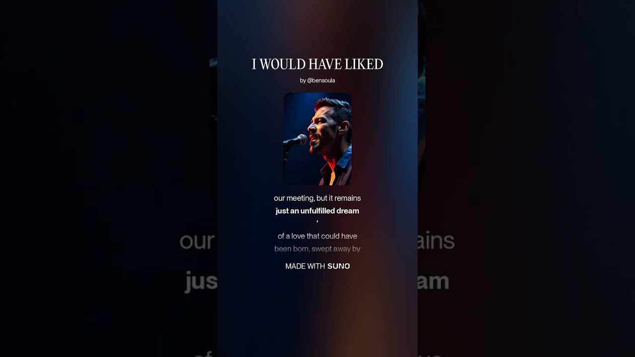 I WOULD HAVE LIKED🎤 [Remix Anglais] de 