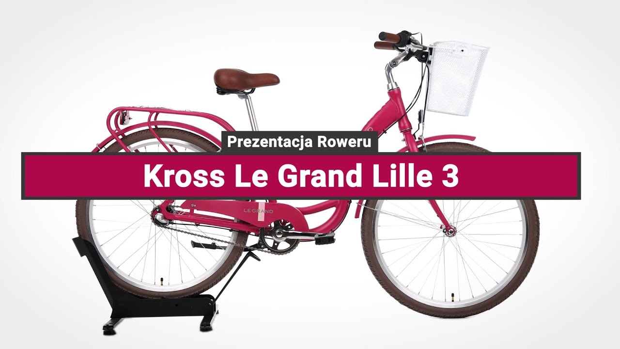 Rower Miejski Kross Le Grand Lille 3 Shimano NEXUS 26 - Prezentacja roweru