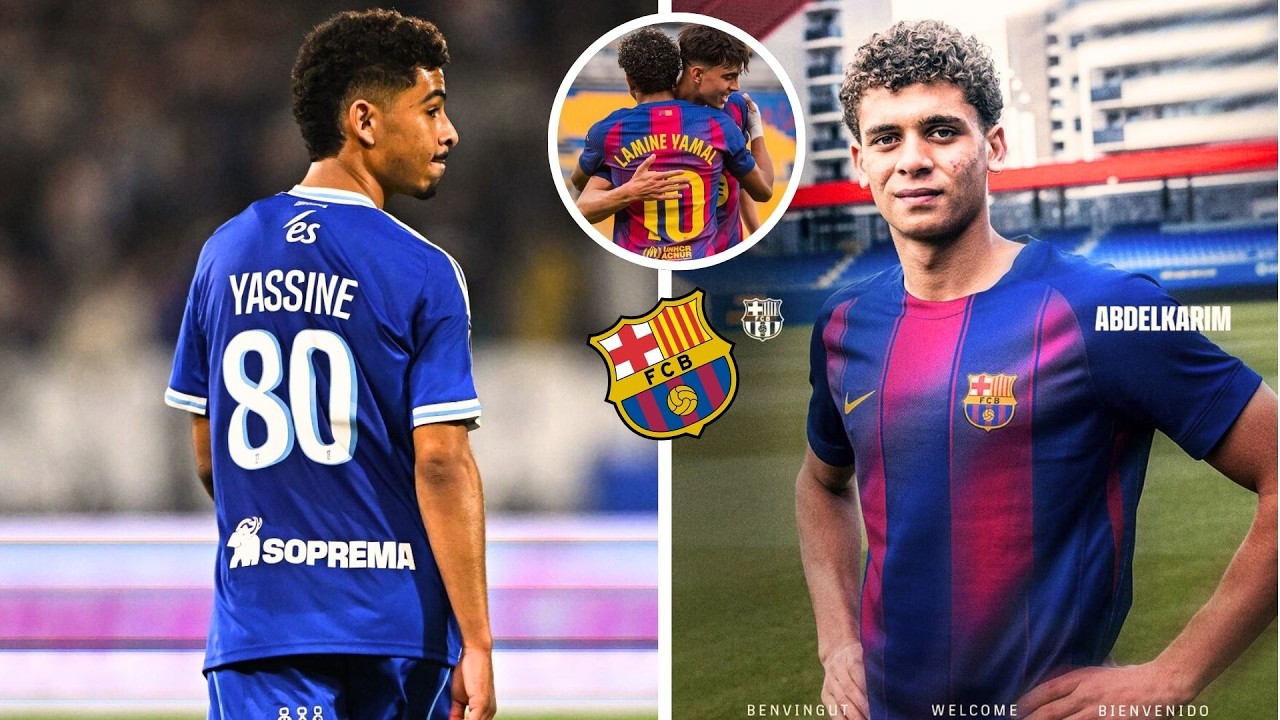 Abdelkarim impressionne déjà!  Gessime Yassine visé par le Barca. Confidence de Laporta sur Yamal.