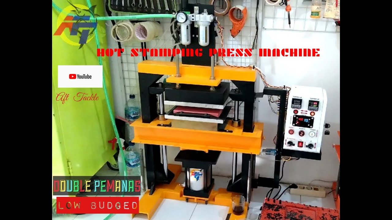 Mesin Press Hot Stamp HOT STAMPING  PNEUMATIC VERSI  low BUDGED