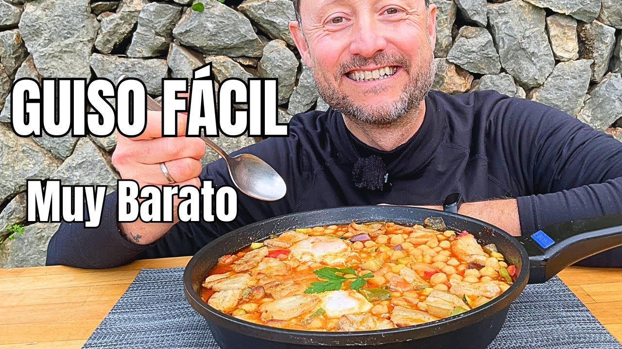 Garbanzos con Pisto y Huevo: Guiso Fácil y Barato 🥘  - GUILLE RODRIGUEZ