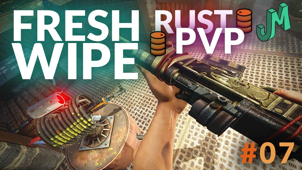 RUST 🛢 Fresh Wipe PvP - Stream #7