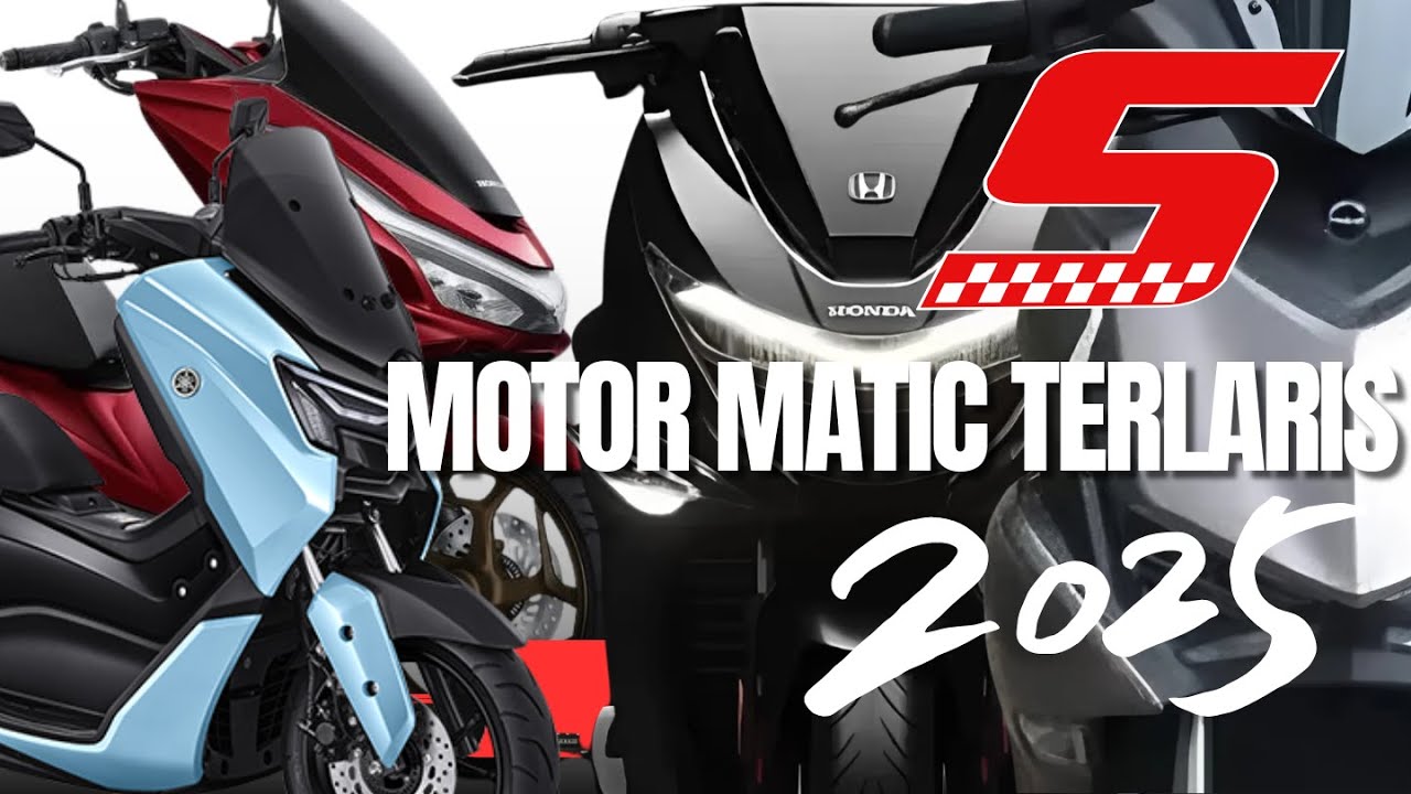 5 MOTOR MATIC TERLARIS DI INDONESIA TAHUN 2025❗