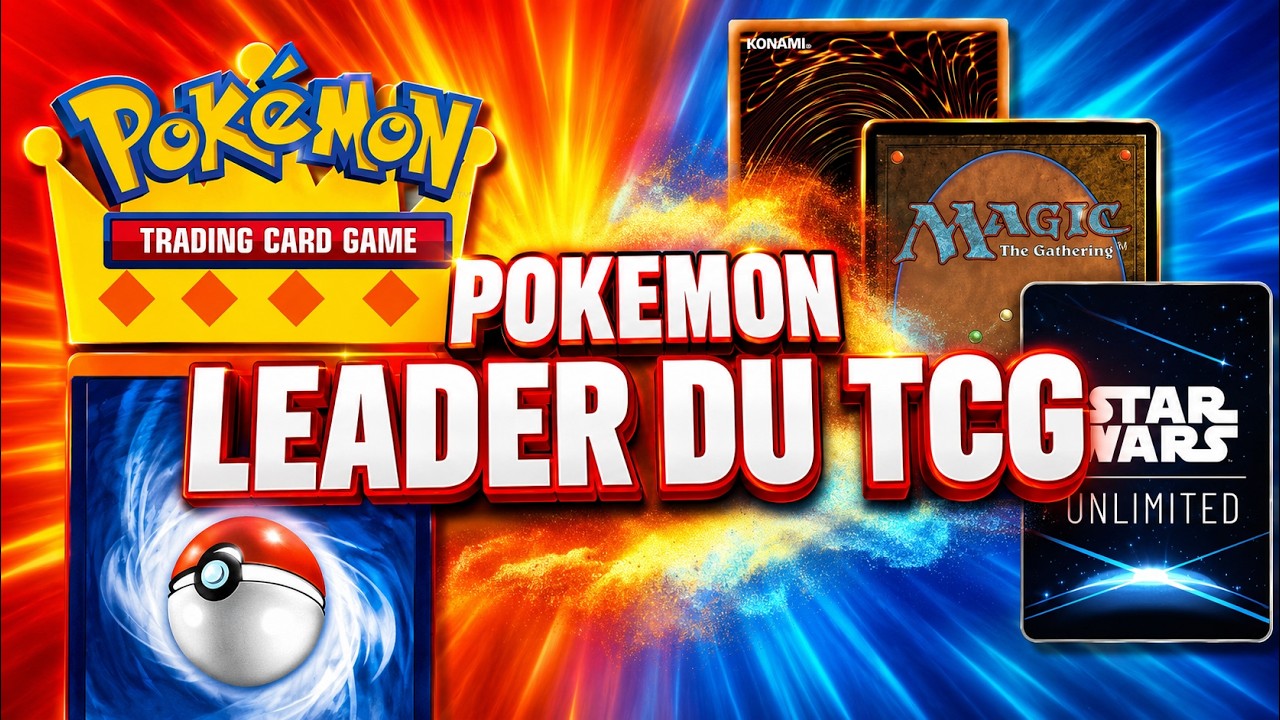 POURQUOI le TCG POKEMON reste LEADER MONDIAL du marché des cartes à COLLECTIONNER ?