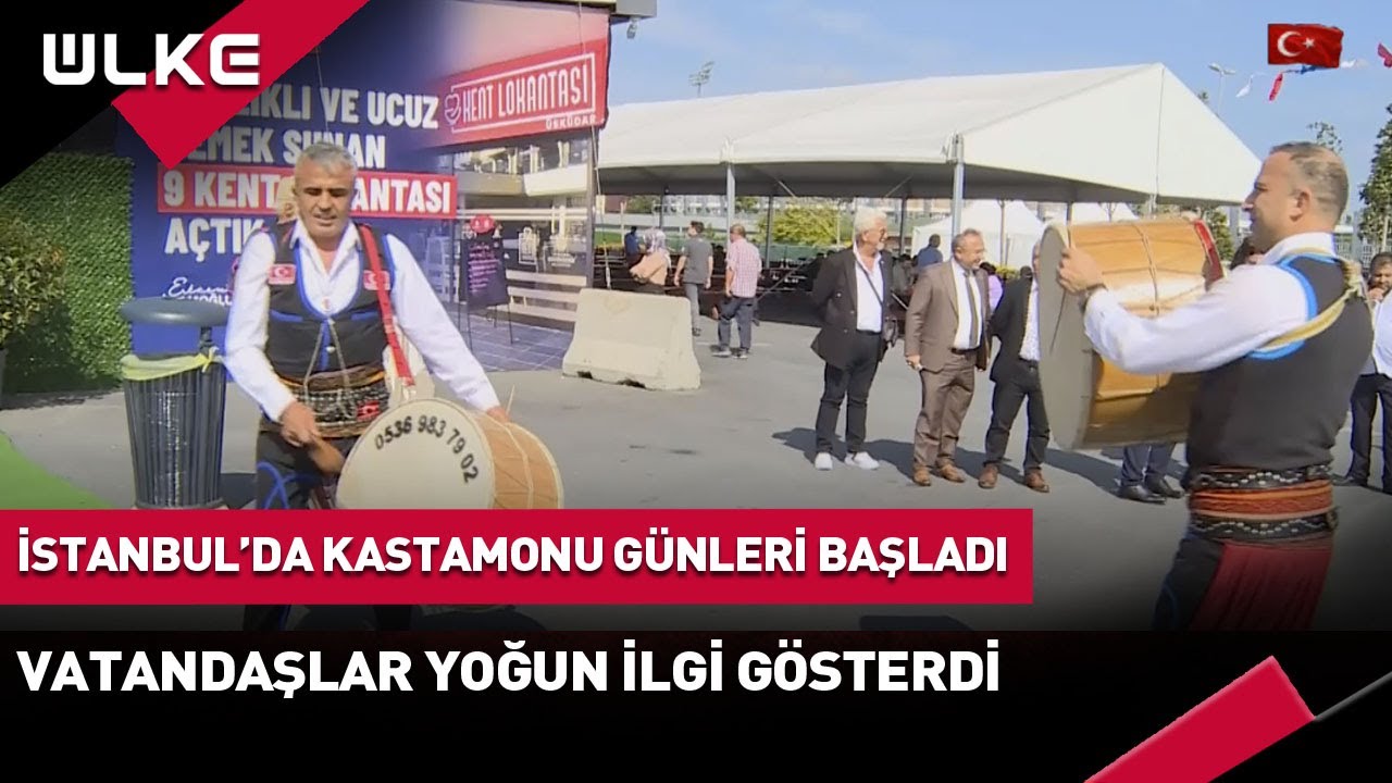 İstanbul Yenikapı'da Kastamonu Günleri Başladı